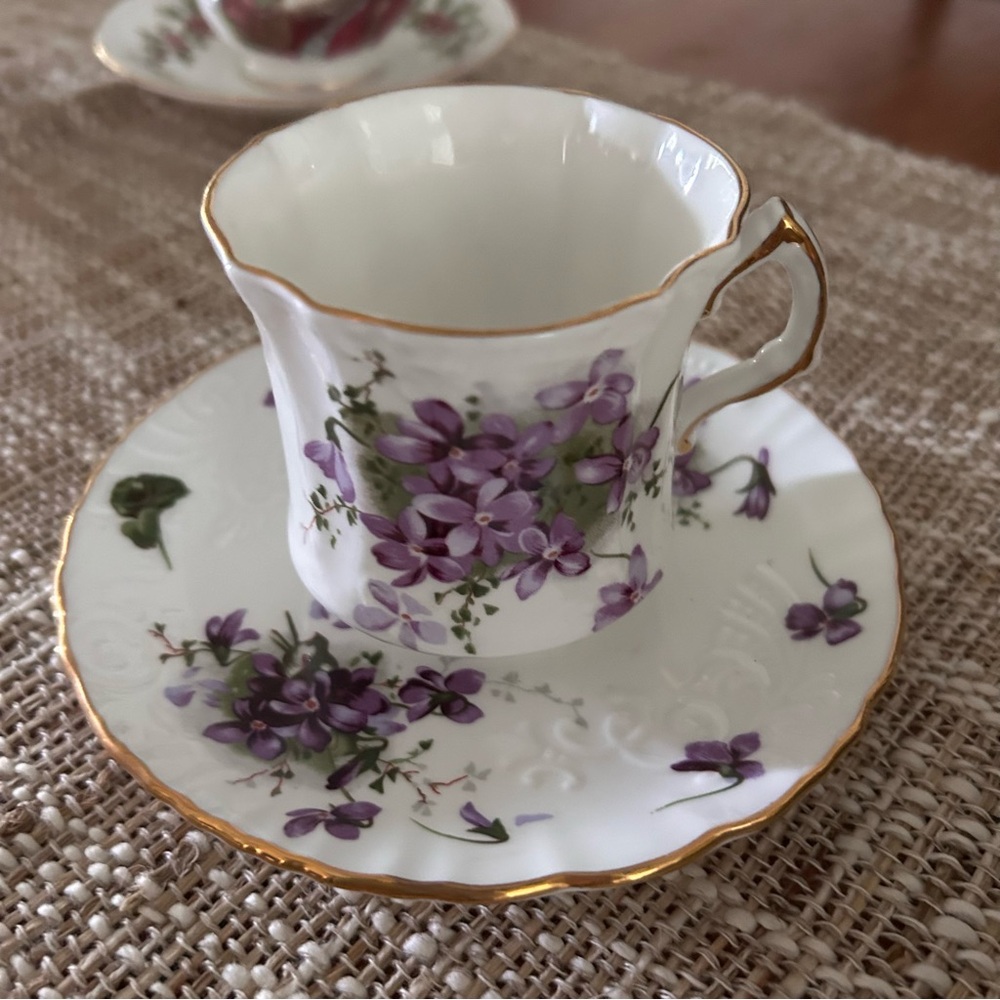 Hammersley Victorian Violets Tea Cup
